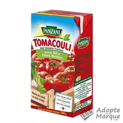 Panzani Sauce Tomatecouli Ail & fines Herbes La brique de 500G