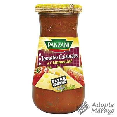 Panzani Sauce Tomates cuisinées à l'Emmental Le bocal de 400G