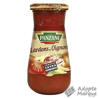 Panzani Sauce Tomates Lardons & Oignons Le bocal de 400G