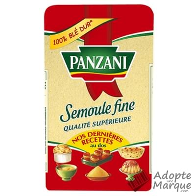 Panzani Semoule Fine Le paquet de 500G