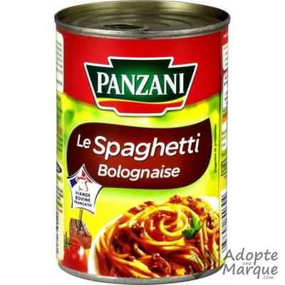 Panzani Le Spaghetti Bolognaise La conserve de 400G