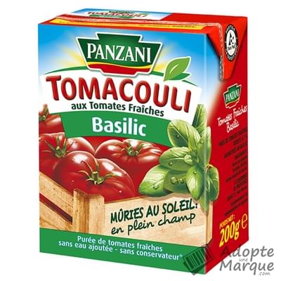 Panzani Tomacouli Saveur Basilic La brique de 200G