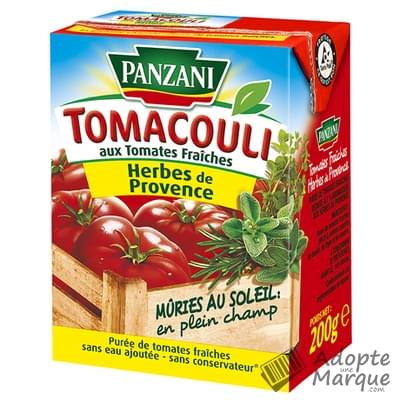 Panzani Tomacouli Saveur Herbes de Provence La brique de 200G