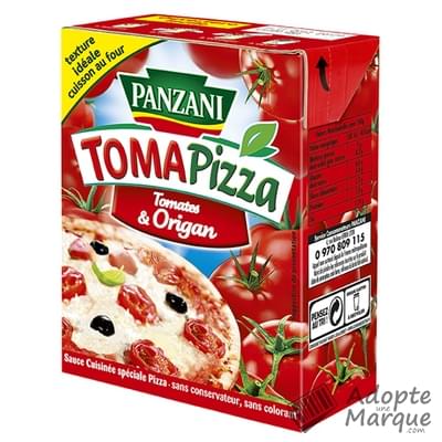 Panzani TomaPizza Sauce Tomate pour Pizza La brique de 390G