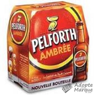 Pelforth Bière Ambrée - 6% vol. Les 6 bouteilles de 25CL