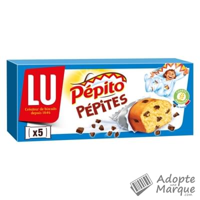 Pépito Choco Pépites - Gâteaux aux pépites de Chocolat Le paquet de 150G