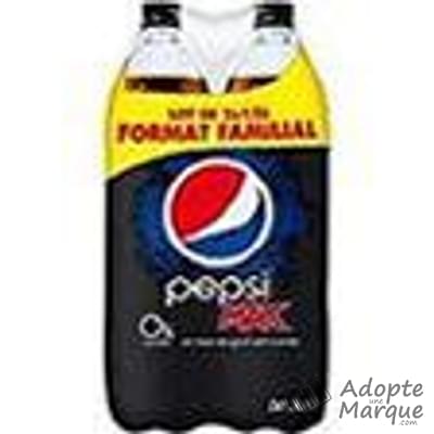 Pepsi Max - Boisson gazeuse aux extraits naturels de végétaux - Zero Sucres "Les 2 bouteilles de 1,5L"