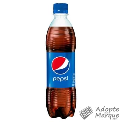 Pepsi Max - Boisson gazeuse aux extraits naturels de végétaux - Zero Sucres La bouteille de 50CL