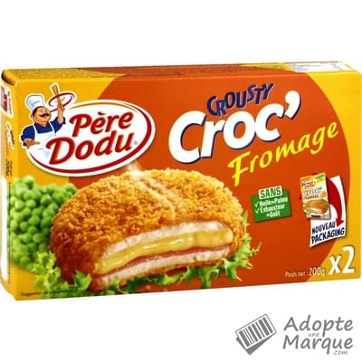 Père Dodu Crousty Croc' Fromage Les 2 pièces - 200G