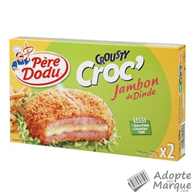 Père Dodu Crousty Croc' Jambon de Dinde Les 2 pièces - 200G