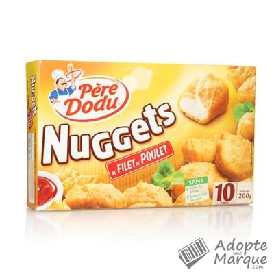 Père Dodu Nuggets de Poulet Les 10 pièces - 200G