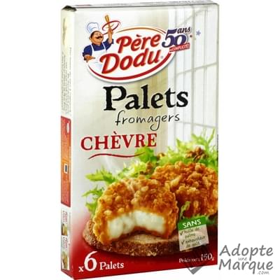Père Dodu Palets fromagers Chèvre Les 6 pièces - 150G