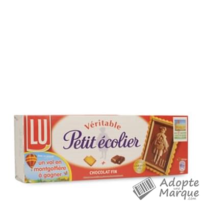 Petit Ecolier Petit Beurre avec tablette de Chocolat Noir Les 3 paquets de 150G