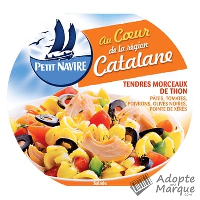 Petit Navire Salade au Cœur de la Région Catalane La barquette de 220G