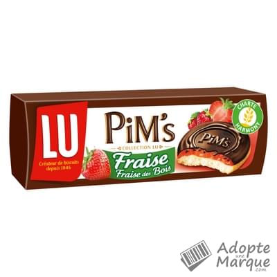 PiM's Génoises fourées Fraise Le paquet de 150G
