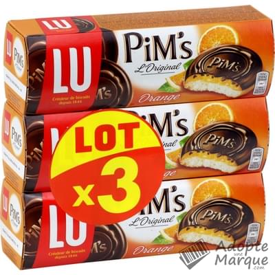 PiM's Génoises fourées Orange Les 3 paquets de 150G