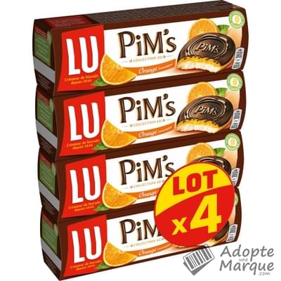 PiM's Génoises fourées Orange Les 4 paquets de 150G