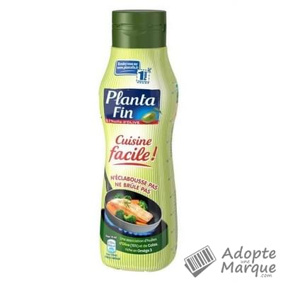 Planta Fin Liquide végétal - Cuisine Facile à l'Huile d'Olive Le flacon de 500ML