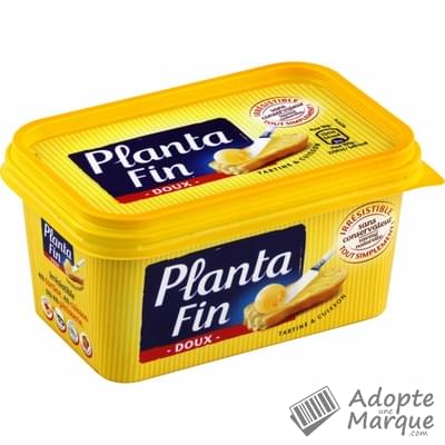 Planta Fin Margarine - Doux - 60%MG La barquette de 510G