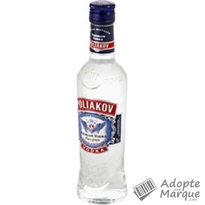 Poliakov Vodka Premium - 37,5% vol. La bouteille de 35CL