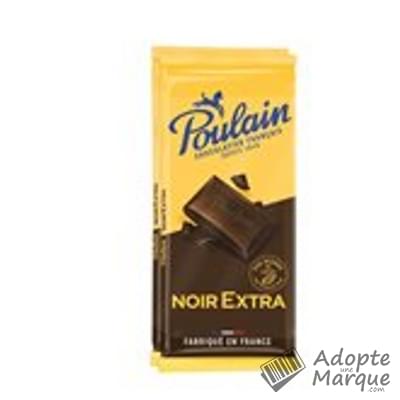 Poulain Chocolat Noir Extra Les 2 tablettes de 100G