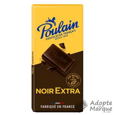 Poulain Chocolat Noir Extra La tablette de 200G