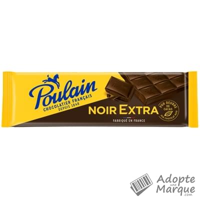 Poulain Chocolat Noir Extra La tablette de 400G