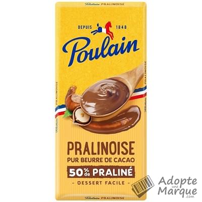 Poulain Chocolat Pralinoise La tablette de 180G