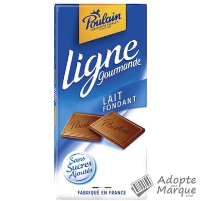 Poulain Fine & Gourmande  - Chocolat au Lait fondant La tablette de 100G