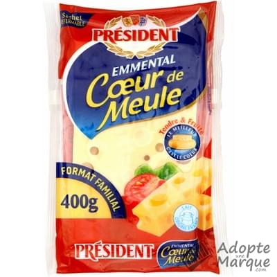 Président Emmental Cœur de Meule - 28%MG Le fromage de 400G