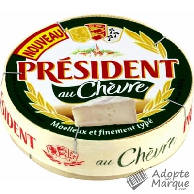 Président Fromage de Chèvre - 28%MG Le fromage de 145G