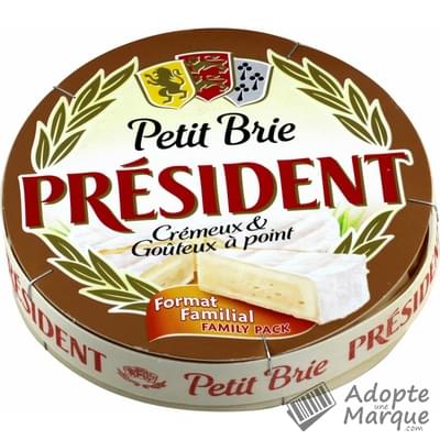 Président Petit Brie - 28%MG Le fromage de 500G