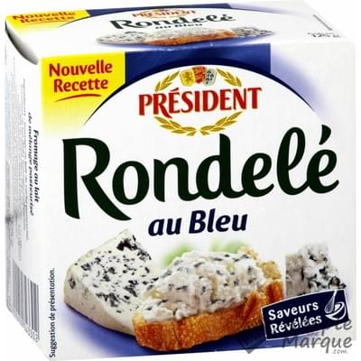 Président Rondelé - Fromage au Bleu - 30%MG La boîte de 125G