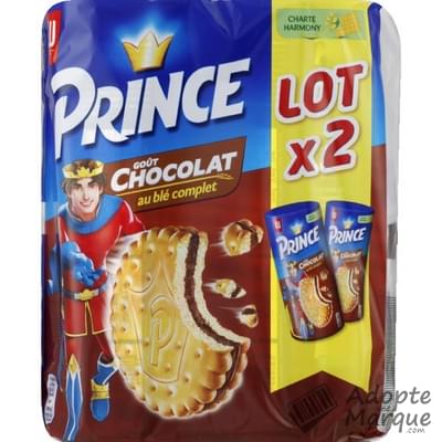 Prince Biscuits fourrés goût Chocolat Les 2 paquets de 300G
