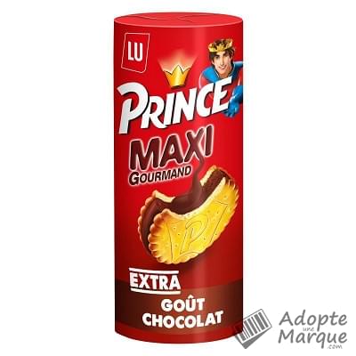 Prince Maxi Gourmand - Biscuits fourrés goût Chocolat Le paquet de 250G