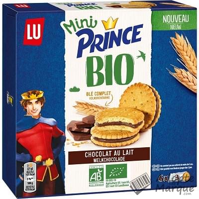 Prince Mini Prince Bio - Biscuits fourrés au Chocolat au Lait Le paquet de 126G