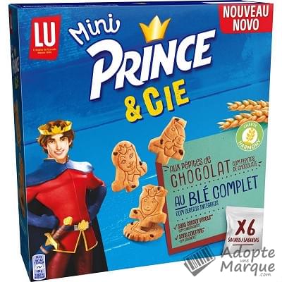 Prince Mini Prince & Cie - Biscuits aux Pépites de Chocolat Le paquet de 147G