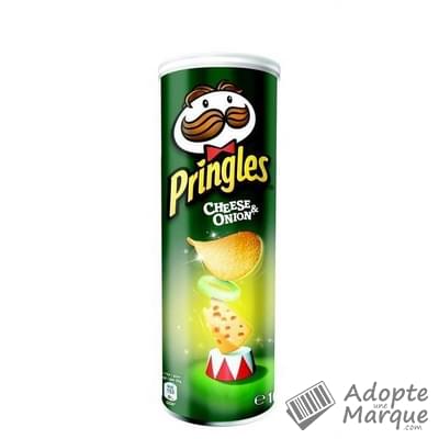 Pringles Biscuits apéritif - Goût Cheese & Onion La boîte de 165G