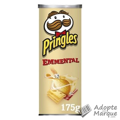 Pringles Biscuits apéritif - Goût Emmental La boîte de 175G