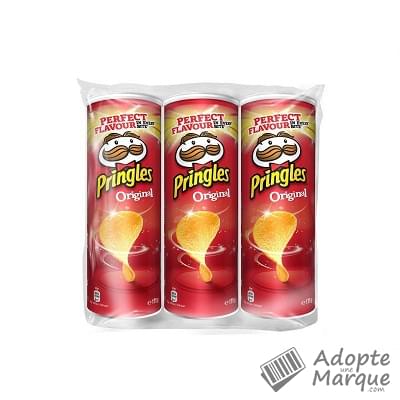Pringles Biscuits apéritif - L'Original Les 3 boîtes de 175G