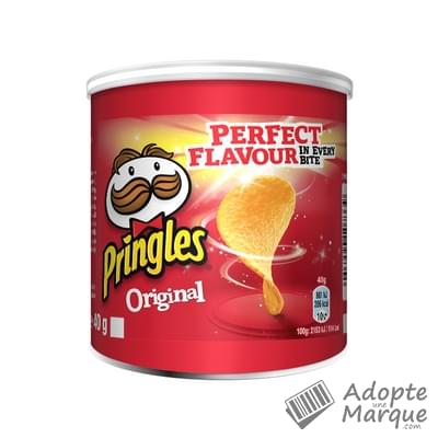 Pringles Mini - Biscuits apéritif - L'Original La boîte de 40G