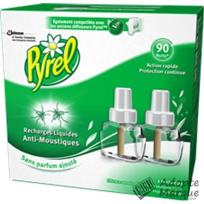 Pyrel Recharge Liquide Anti-Moustiques Les 2 recharges (2x45 nuits)