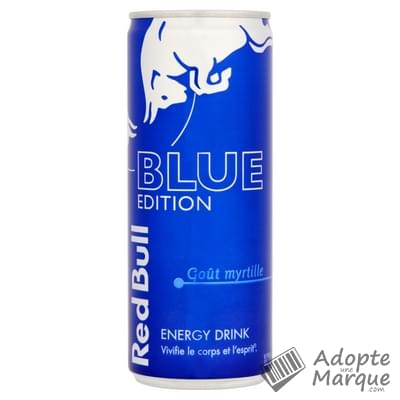 Red Bull Blue Edition - Boisson énergisante Goût Myrtille La canette de 250ML