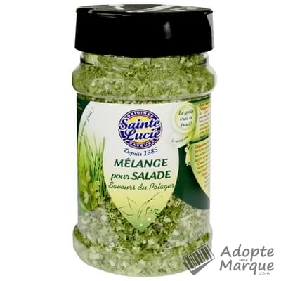 Sainte Lucie Mélange d’Herbes pour Salade Saveurs du Potager Le pot de 26G