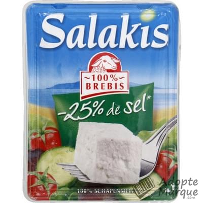 Salakis Fromage au lait de Brebis 22%MG -25% de sel en moins La barquette de 180G