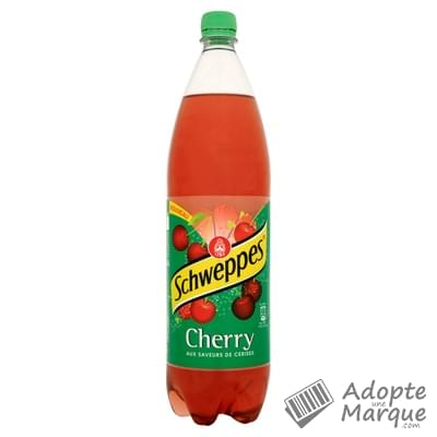 Schweppes Cherry' - Boisson Gazeuse Saveur Cerise "La bouteille de 1,5L"
