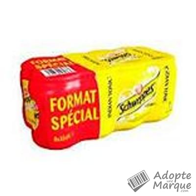 Schweppes Indian Tonic Les 8 canettes de 33CL