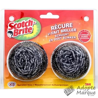 Scotch Brite Spirale Brittinox™ Le lot de 2 spirales