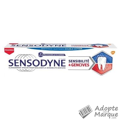 Sensodyne Dentifrice Sensibilité & Gencives Le tube de 75ML