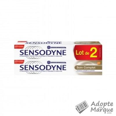 Sensodyne Dentifrice Soin Complet Les 2 tubes de 75ML